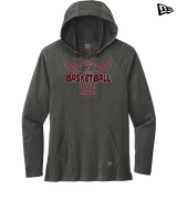 Auburn Hills Christian School Boys Basketball Nothing But Net - New Era Tri-Blend Hoodie