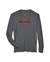 Auburn Hills Christian School Boys Basketball Nothing But Net - Performance Longsleeve