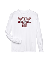 Auburn Hills Christian School Boys Basketball Nothing But Net - Performance Longsleeve