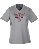 Auburn Hills Christian School Boys Basketball Nothing But Net - Womens Performance Shirt