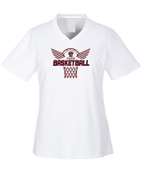 Auburn Hills Christian School Boys Basketball Nothing But Net - Womens Performance Shirt