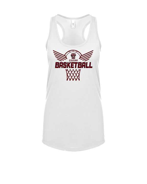 Auburn Hills Christian School Boys Basketball Nothing But Net - Womens Tank Top