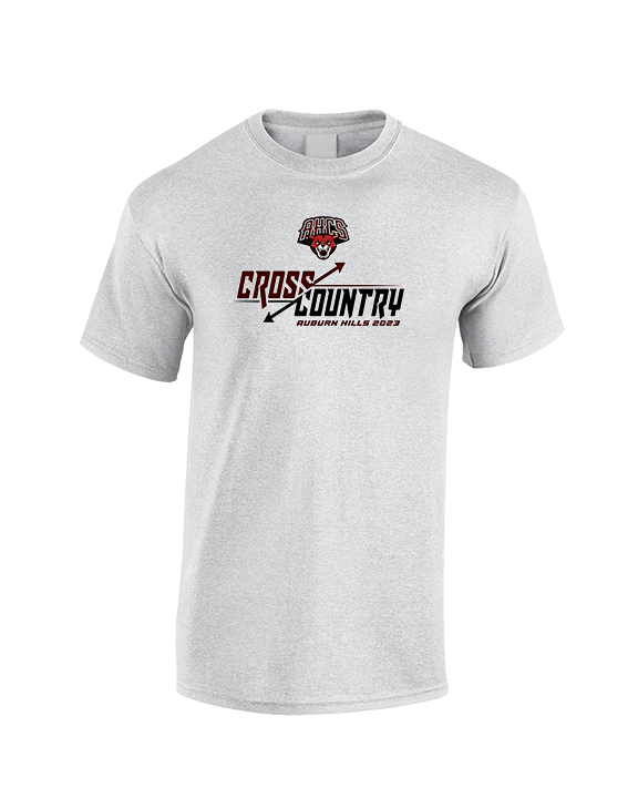 Auburn Hills Christian School Cross Country Arrows - Cotton T-Shirt