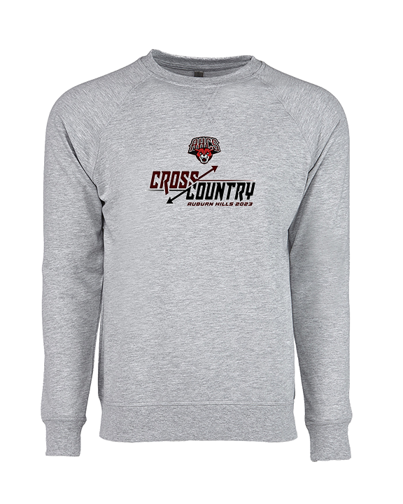 Auburn Hills Christian School Cross Country Arrows - Crewneck Sweatshirt