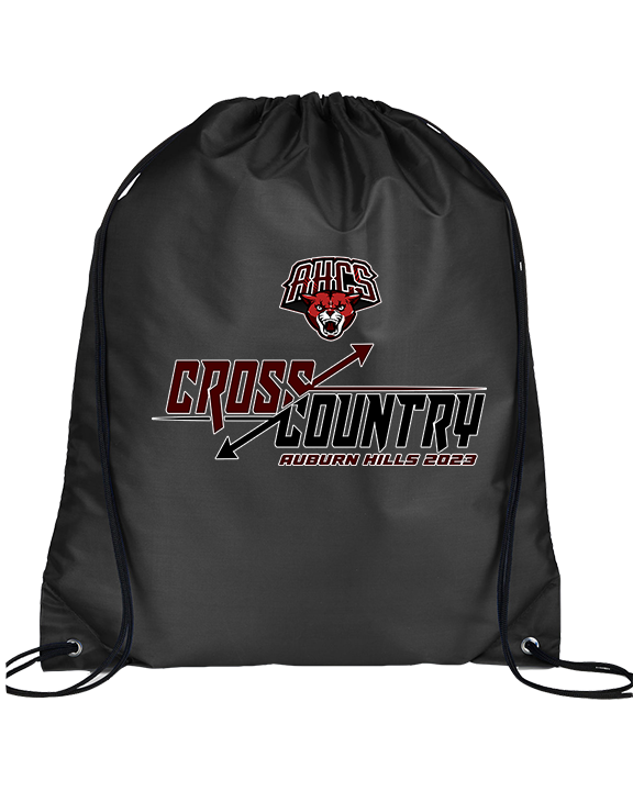 Auburn Hills Christian School Cross Country Arrows - Drawstring Bag