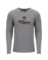Auburn Hills Christian School Cross Country Arrows - Tri-Blend Long Sleeve