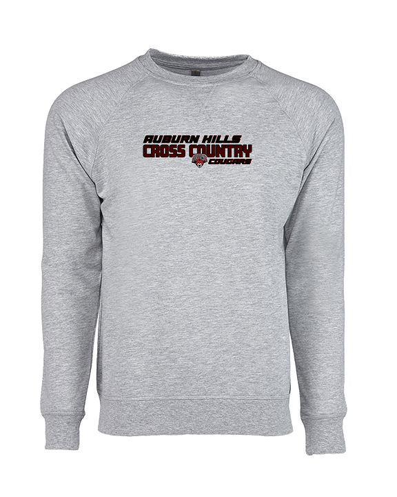 Auburn Hills Christian School Cross Country Bold - Crewneck Sweatshirt
