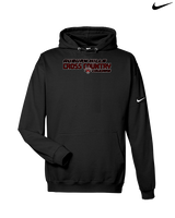Auburn Hills Christian School Cross Country Bold - Nike Club Fleece Hoodie