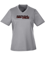 Auburn Hills Christian School Cross Country Bold - Womens Performance Shirt