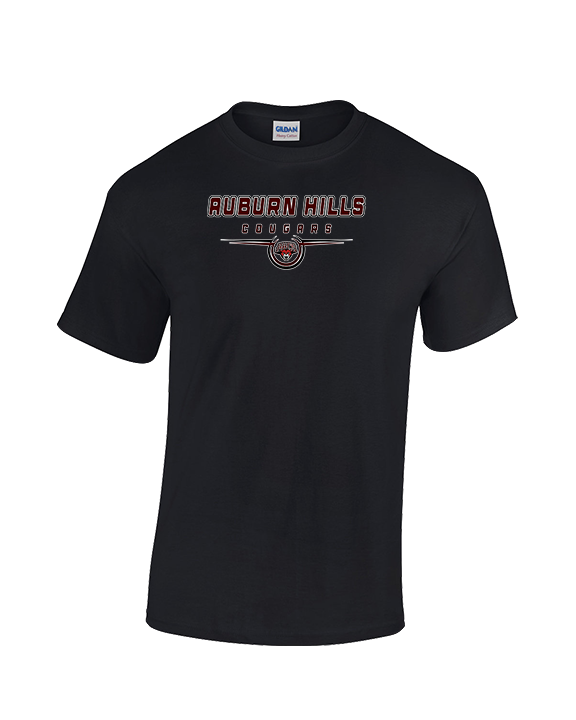 Auburn Hills Christian School Cross Country Design - Cotton T-Shirt