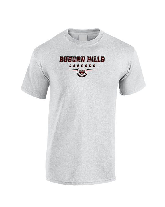 Auburn Hills Christian School Cross Country Design - Cotton T-Shirt