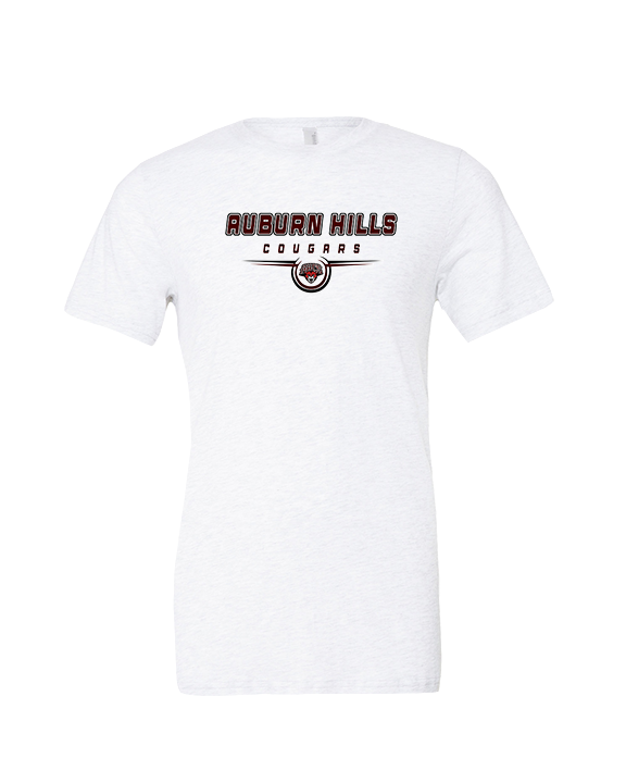 Auburn Hills Christian School Cross Country Design - Tri-Blend Shirt