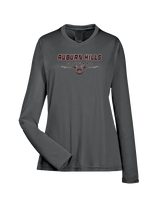 Auburn Hills Christian School Cross Country Design - Womens Performance Longsleeve