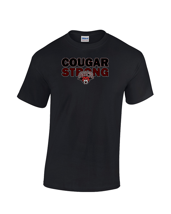 Auburn Hills Christian School Cross Country Strong - Cotton T-Shirt