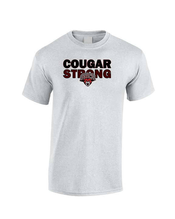 Auburn Hills Christian School Cross Country Strong - Cotton T-Shirt