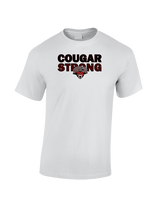 Auburn Hills Christian School Cross Country Strong - Cotton T-Shirt