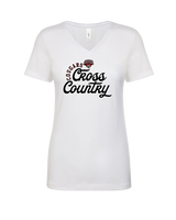 Auburn Hills Christian School Cross Country XC - Womens Vneck