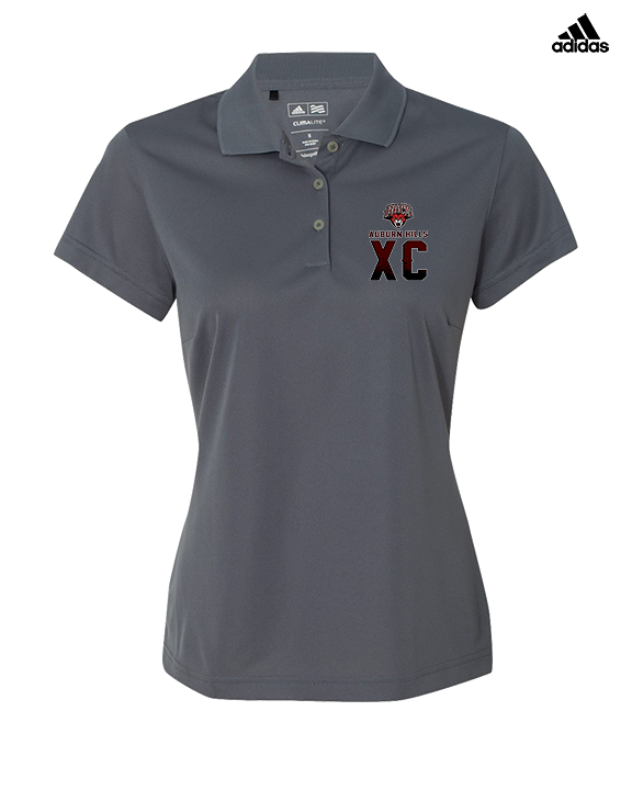 Auburn Hills Christian School Cross Country XC Splatter - Adidas Womens Polo