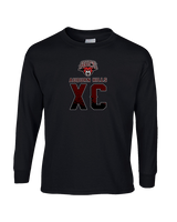 Auburn Hills Christian School Cross Country XC Splatter - Cotton Longsleeve