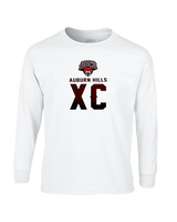 Auburn Hills Christian School Cross Country XC Splatter - Cotton Longsleeve