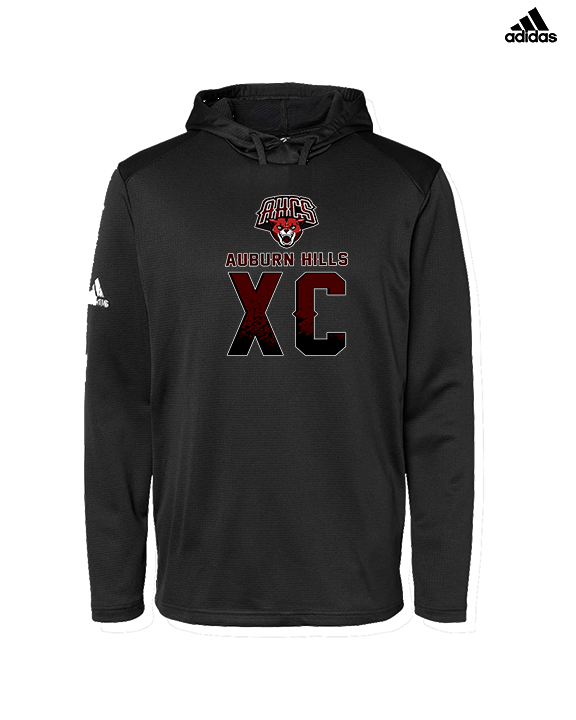 Auburn Hills Christian School Cross Country XC Splatter - Mens Adidas Hoodie