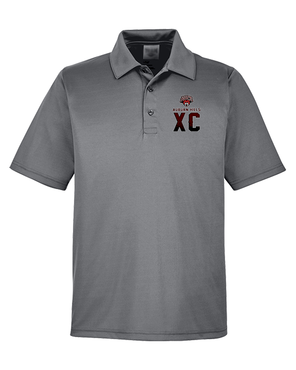 Auburn Hills Christian School Cross Country XC Splatter - Mens Polo