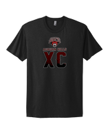 Auburn Hills Christian School Cross Country XC Splatter - Mens Select Cotton T-Shirt
