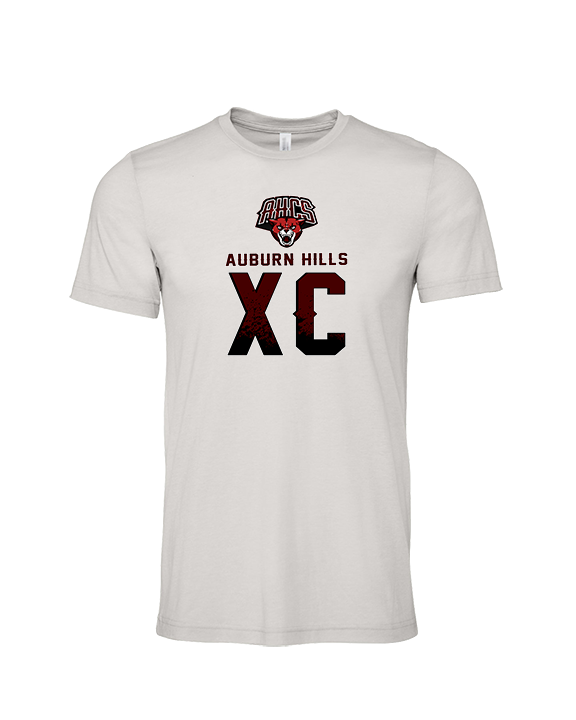 Auburn Hills Christian School Cross Country XC Splatter - Tri-Blend Shirt