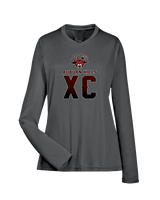 Auburn Hills Christian School Cross Country XC Splatter - Womens Performance Longsleeve
