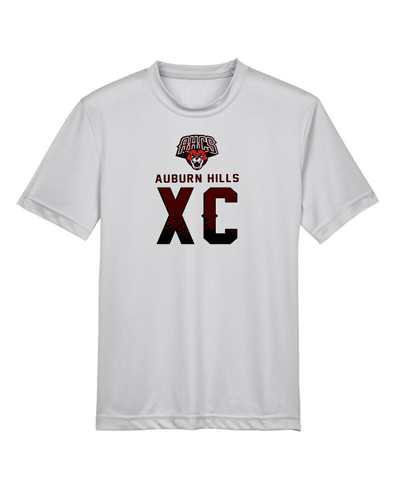 Auburn Hills Christian School Cross Country XC Splatter - Youth Performance Shirt