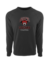 Auburn Hills Christian School Girls Volleyball Shadow - Crewneck Sweatshirt