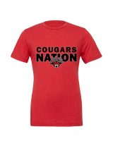 Auburn Hills Christian School Soccer Nation - Tri-Blend Shirt