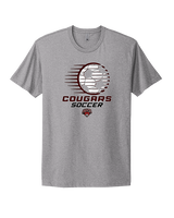 Auburn Hills Christian School Soccer Soccer Ball - Mens Select Cotton T-Shirt