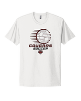 Auburn Hills Christian School Soccer Soccer Ball - Mens Select Cotton T-Shirt