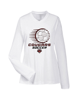 Auburn Hills Christian School Soccer Soccer Ball - Womens Performance Longsleeve
