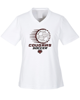 Auburn Hills Christian School Soccer Soccer Ball - Womens Performance Shirt