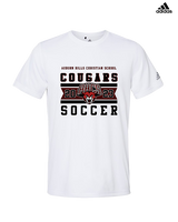 Auburn Hills Christian School Soccer Stamp - Mens Adidas Performance Shirt