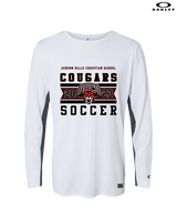 Auburn Hills Christian School Soccer Stamp - Mens Oakley Longsleeve