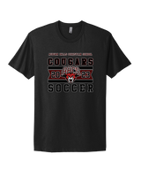 Auburn Hills Christian School Soccer Stamp - Mens Select Cotton T-Shirt