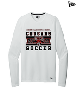 Auburn Hills Christian School Soccer Stamp - New Era Performance Long Sleeve