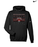 Auburn Hills Christian School Soccer Stamp - Nike Club Fleece Hoodie