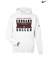 Auburn Hills Christian School Soccer Stamp - Nike Club Fleece Hoodie
