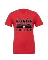 Auburn Hills Christian School Soccer Stamp - Tri-Blend Shirt