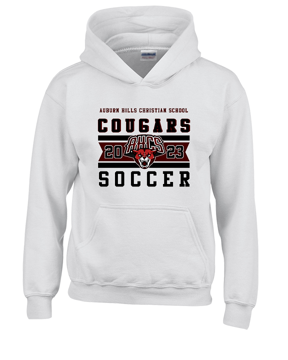 Auburn Hills Christian School Soccer Stamp - Unisex Hoodie