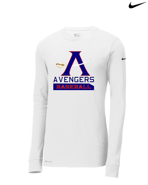 Avengers Baseball Baseball - Mens Nike Longsleeve