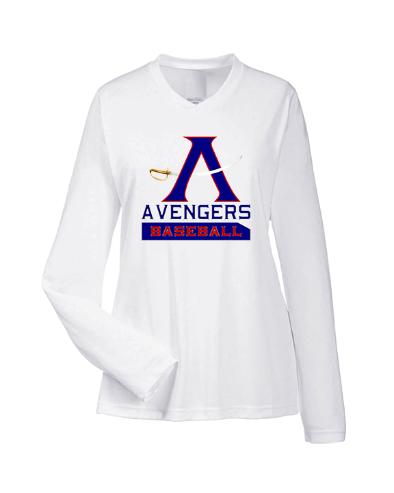 Avengers Baseball Baseball - Womens Performance Longsleeve