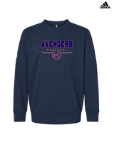 Avengers Baseball Design - Mens Adidas Crewneck