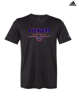 Avengers Baseball Design - Mens Adidas Performance Shirt