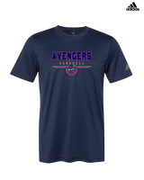 Avengers Baseball Design - Mens Adidas Performance Shirt