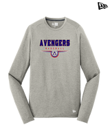 Avengers Baseball Design - New Era Performance Long Sleeve